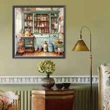 Load image into Gallery viewer, Diamond Painting - Full Round - Warm cabinet (40*40CM)