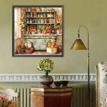 Load image into Gallery viewer, Diamond Painting - Full Round - Warm cabinet (40*40CM)