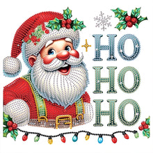 Load image into Gallery viewer, Diamond Painting - Partial Special Shaped - Santa Claus (30*30CM)