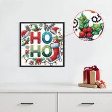 Load image into Gallery viewer, Diamond Painting - Partial Special Shaped - Christmas atmosphere (30*30CM)