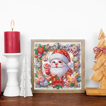 Load image into Gallery viewer, Diamond Painting - Partial Special Shaped - Santa Claus (30*30CM)
