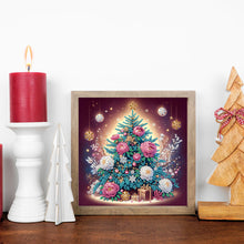 Load image into Gallery viewer, Diamond Painting - Partial Special Shaped - Christmas tree (30*30CM)