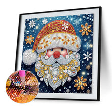 Load image into Gallery viewer, Diamond Painting - Partial Special Shaped - Santa Claus (30*30CM)