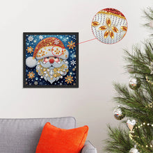 Load image into Gallery viewer, Diamond Painting - Partial Special Shaped - Santa Claus (30*30CM)
