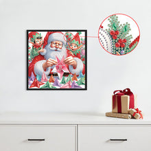 Load image into Gallery viewer, Diamond Painting - Partial Special Shaped - Santa Claus (30*30CM)
