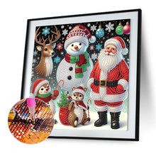 Load image into Gallery viewer, Diamond Painting - Partial Special Shaped - Santa Claus (30*30CM)