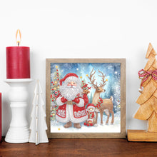 Load image into Gallery viewer, Diamond Painting - Partial Special Shaped - Santa Claus (30*30CM)