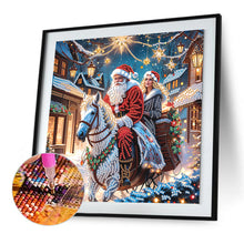 Load image into Gallery viewer, Diamond Painting - Partial Special Shaped - Santa Claus (30*30CM)