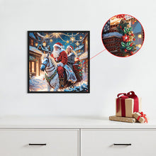 Load image into Gallery viewer, Diamond Painting - Partial Special Shaped - Santa Claus (30*30CM)