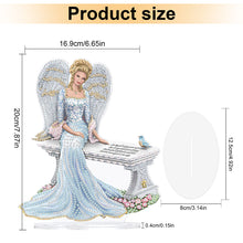 Load image into Gallery viewer, Angel Desktop Diamond Art Kits Rhinestones Desktop Ornaments Bedroom Table Decor