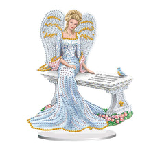 Load image into Gallery viewer, Angel Desktop Diamond Art Kits Rhinestones Desktop Ornaments Bedroom Table Decor