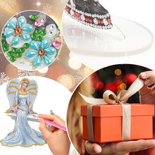 Load image into Gallery viewer, Angel Desktop Diamond Art Kits Rhinestones Desktop Ornaments Bedroom Table Decor