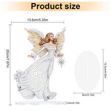 Load image into Gallery viewer, Angel Desktop Diamond Art Kits Rhinestones Desktop Ornaments Bedroom Table Decor