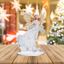 Load image into Gallery viewer, Angel Desktop Diamond Art Kits Rhinestones Desktop Ornaments Bedroom Table Decor