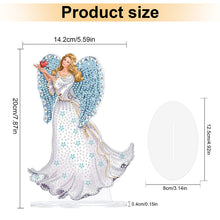 Load image into Gallery viewer, Angel Desktop Diamond Art Kits Rhinestones Desktop Ornaments Bedroom Table Decor