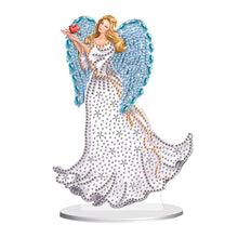 Load image into Gallery viewer, Angel Desktop Diamond Art Kits Rhinestones Desktop Ornaments Bedroom Table Decor