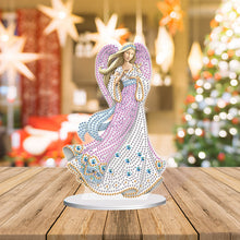 Load image into Gallery viewer, Angel Desktop Diamond Art Kits Rhinestones Desktop Ornaments Bedroom Table Decor