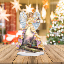 Load image into Gallery viewer, Angel Desktop Diamond Art Kits Rhinestones Desktop Ornaments Bedroom Table Decor