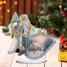 Load image into Gallery viewer, Christmas Snowman Table Top Diamond Painting Ornament Kits for Home Office Decor