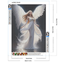 Load image into Gallery viewer, Diamond Painting - Full Round - Winged angel (30*40CM)