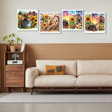 Load image into Gallery viewer, 4pcs Round Diamond Painting Set - Farm scenery series (40*40CM)