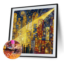 Load image into Gallery viewer, Diamond Painting - Full Round - Lighted city (40*40CM)