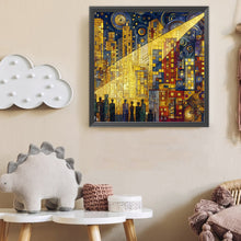 Load image into Gallery viewer, Diamond Painting - Full Round - Lighted city (40*40CM)