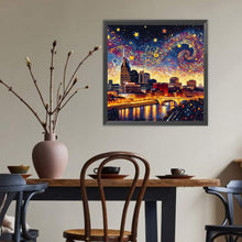 Load image into Gallery viewer, Diamond Painting - Full Round - Music city (40*40CM)