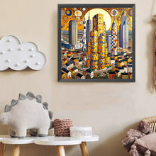 Load image into Gallery viewer, Diamond Painting - Full Round - High-rise buildings (40*40CM)