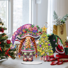 Load image into Gallery viewer, Acrylic Special Shape Girl Diamond Painting Desktop Decors for Home Office Decor