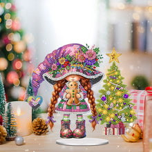 Load image into Gallery viewer, Acrylic Special Shape Girl Diamond Painting Desktop Decors for Home Office Decor