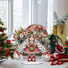 Load image into Gallery viewer, Acrylic Special Shape Girl Diamond Painting Desktop Decors for Home Office Decor