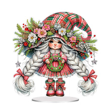 Load image into Gallery viewer, Acrylic Special Shape Girl Diamond Painting Desktop Decors for Home Office Decor