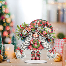 Load image into Gallery viewer, Acrylic Special Shape Girl Diamond Painting Desktop Decors for Home Office Decor