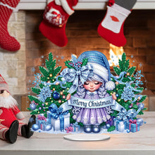 Load image into Gallery viewer, Acrylic Special Shape Girl Diamond Painting Desktop Decors for Home Office Decor