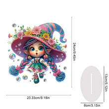 Load image into Gallery viewer, Acrylic Special Shape Cat Desktop Diamond Art Kits Rhinestones Desktop Ornaments