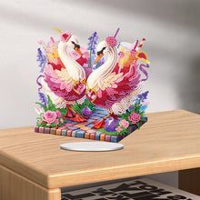 Load image into Gallery viewer, Acrylic Special Shape Cat Desktop Diamond Art Kits Rhinestones Desktop Ornaments