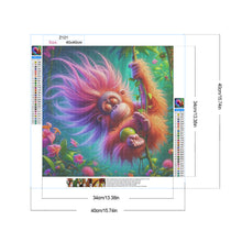 Load image into Gallery viewer, Diamond Painting - Full Round - Animals and flowers (40*40CM)