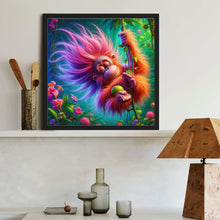 Load image into Gallery viewer, Diamond Painting - Full Round - Animals and flowers (40*40CM)