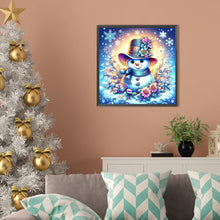 Load image into Gallery viewer, AB Diamond Painting - Full Round - Cute little snowman (40*40CM)