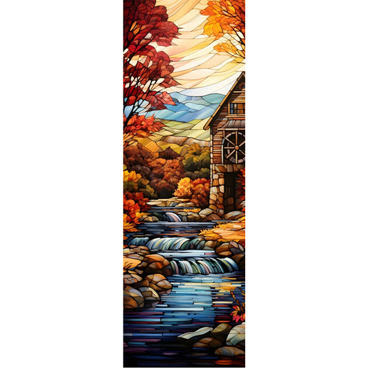AB Diamond Painting - Full Round - Autumn scenery (30*90CM)