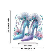 Load image into Gallery viewer, Acrylic Special Shape Elegant High Heels 5D DIY Diamond Art Tabletop Decorations