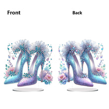 Load image into Gallery viewer, Acrylic Special Shape Elegant High Heels 5D DIY Diamond Art Tabletop Decorations