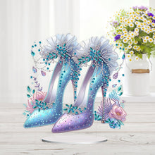 Load image into Gallery viewer, Acrylic Special Shape Elegant High Heels 5D DIY Diamond Art Tabletop Decorations