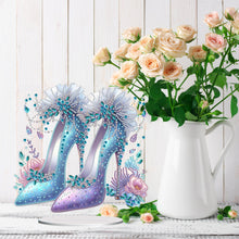 Load image into Gallery viewer, Acrylic Special Shape Elegant High Heels 5D DIY Diamond Art Tabletop Decorations