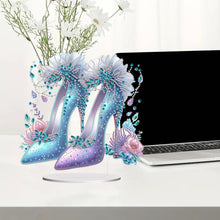 Load image into Gallery viewer, Acrylic Special Shape Elegant High Heels 5D DIY Diamond Art Tabletop Decorations