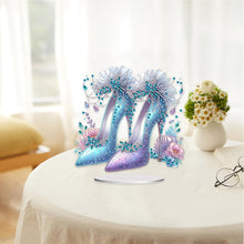 Load image into Gallery viewer, Acrylic Special Shape Elegant High Heels 5D DIY Diamond Art Tabletop Decorations