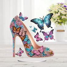 Load image into Gallery viewer, Acrylic Special Shape Elegant High Heels 5D DIY Diamond Art Tabletop Decorations