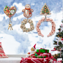 Load image into Gallery viewer, 6Pcs Christmas Diamond Painting Hooks Diamond Art Craft Wall Hooks Home Decor