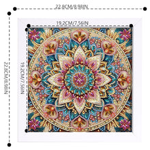 Load image into Gallery viewer, Diamond Painting - Partial Special Shaped - Mandala (with frame) (2*19.2CM)